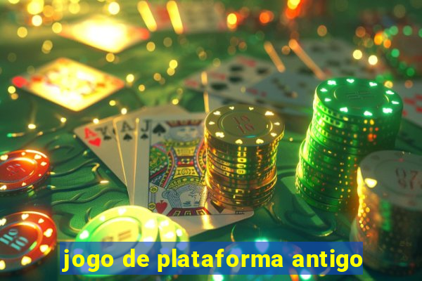 jogo de plataforma antigo